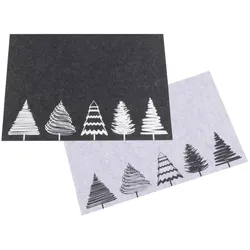 Tischset FILZ CHRISTMAS TREE (BT 45x30 cm) - BT 45x30 cm