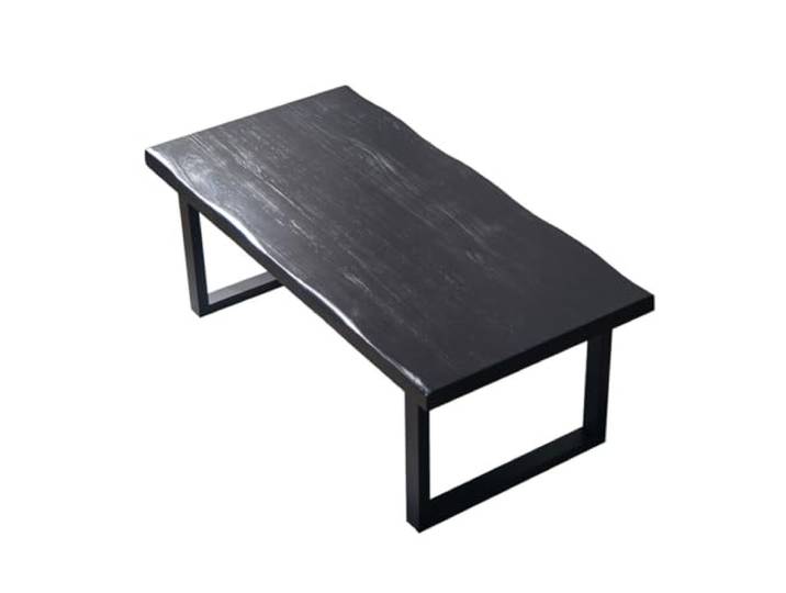 ksjdieunf Couchtisch Couchtisch, Wohnzimmer, Zuhause, minimalistisch, Massivholz, kleine Wohnung, Teezubereitung, beweglicher Wabi-Sabi-Quadrat, moderner Sofatisch Tische for Wohnzimmer(C-120cm)