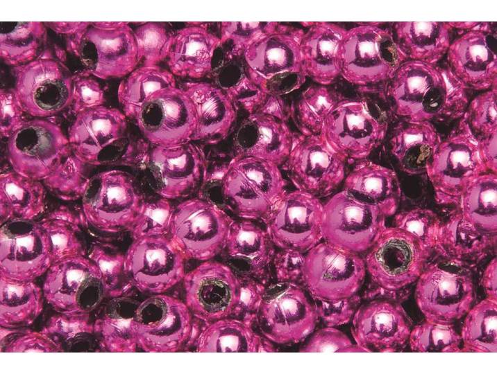 Glorex Dekoperlen Violett 10 mm 75 g
