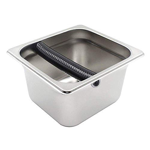 Linian Roestvrij staal Koffie Knock Box Container voor Espresso Machine