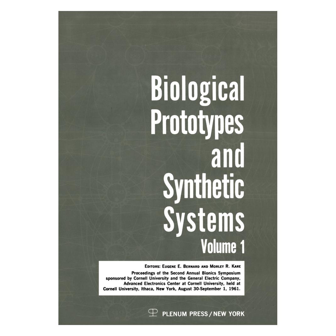 Springer Biological Prototypes and Synthetic Systems (Englisch, Softcover, E. E. Bernard) (55530006)