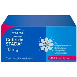 Cetirizin STADA 10mg Filmtabletten 100 St