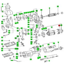 Festool Kohle 1 Paar, grün