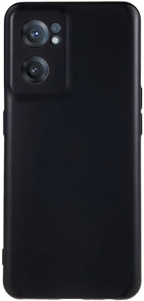 EIDERWOOD OnePlus Nord CE 2 (5G) Mat Fleksibel Plastik Bagside Cover - Sort