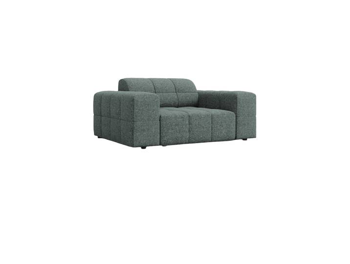 Design Sessel „Chicago“ Chenille Petrol chosen by Bloomingloft