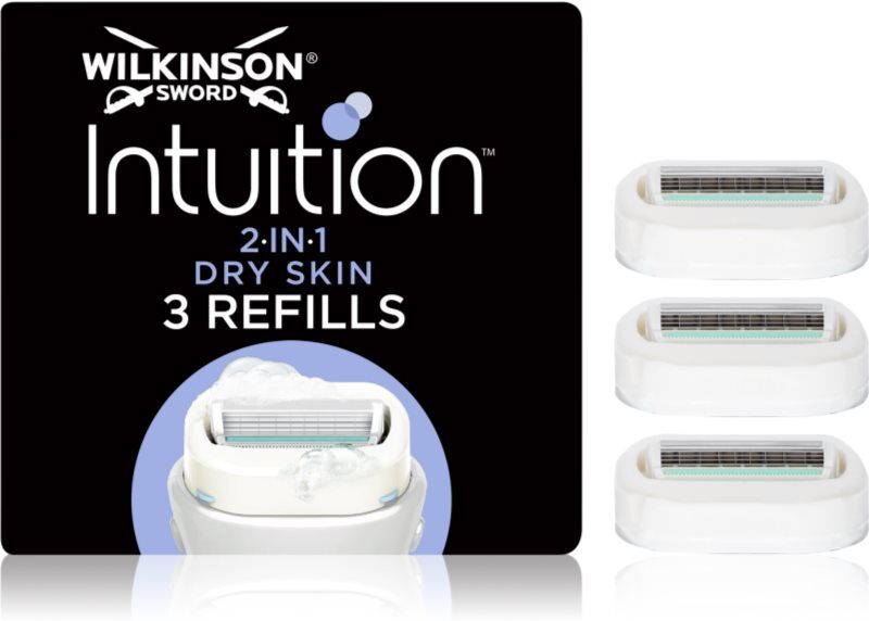 Wilkinson Sword Intuition Dry Skin lames de rechange 3 pcs
