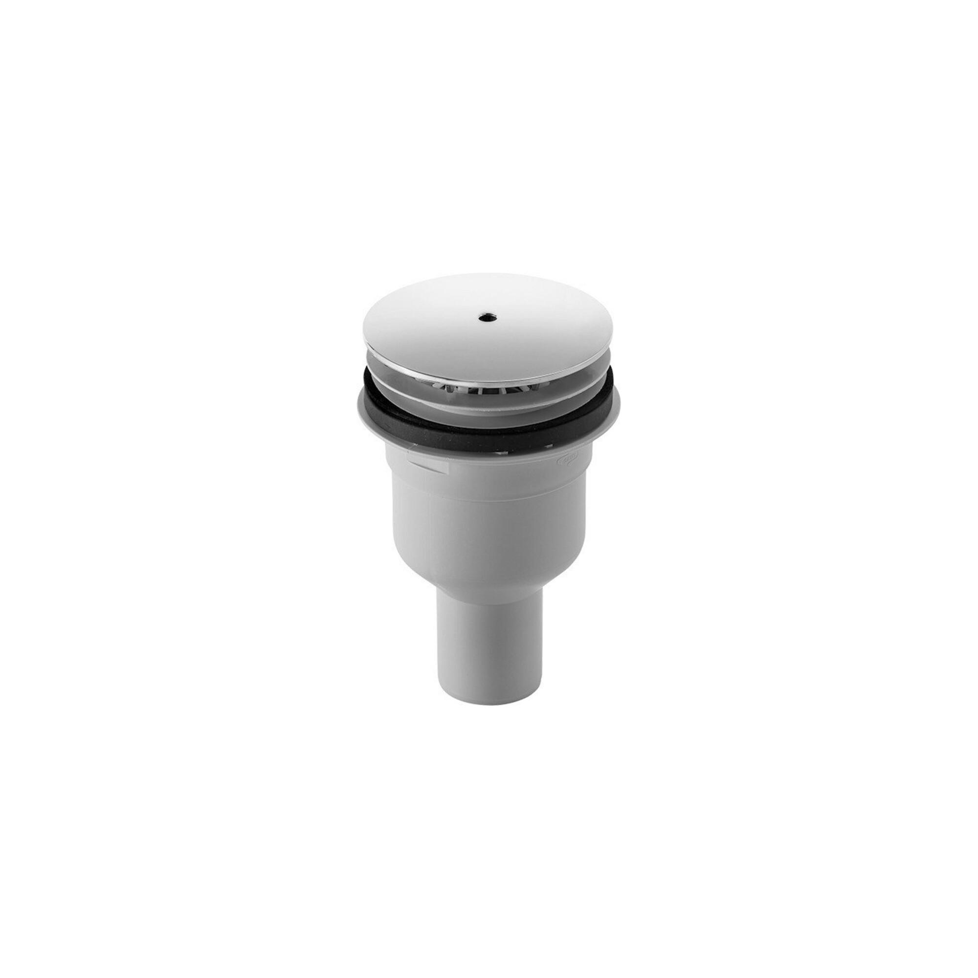Duravit Duschwannenablauf PuraVida d= 9cm, Abgang senkrecht, weiß (790269000000000)