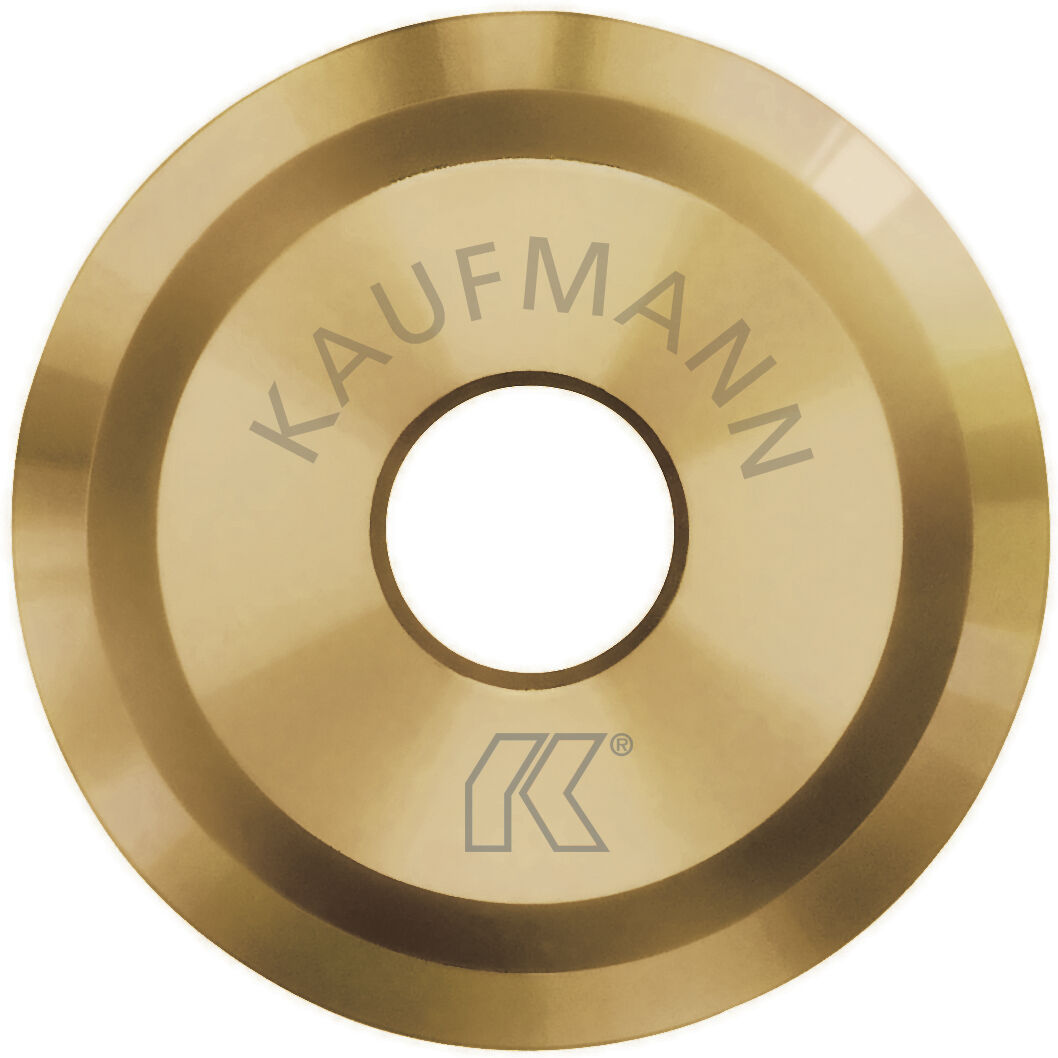 Kaufmann Hartmetall TiN-Schneidrad, Ø 22 mm