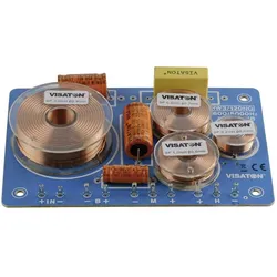 Visaton Frequenzweiche HW 3/120 NG, 8 Ohm, Lautsprecher Bauteile, Blau