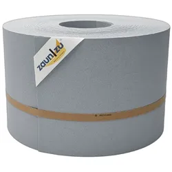zaun zu® Sichtschutzstreifen Premium für Doppelstabmatten Zaunblende Fenstergrau, 50m