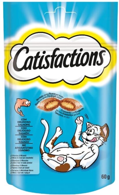 Catisfactions Petiscos de Salmão 6 unid x 60g
