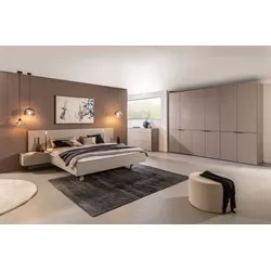 Sormani Schlafzimmer-Set Marsala 4tlg. Lack Grau