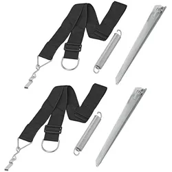 ProPlus 361722 Abspannset Abspannband Set für Omnistor Markise gegen Sturm