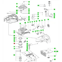 Festool Gehäuse für DF 700 EQ Innentopf