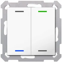 MDT technologies KNX RF+ Taster Light 55 RF-TAL55T202.01S