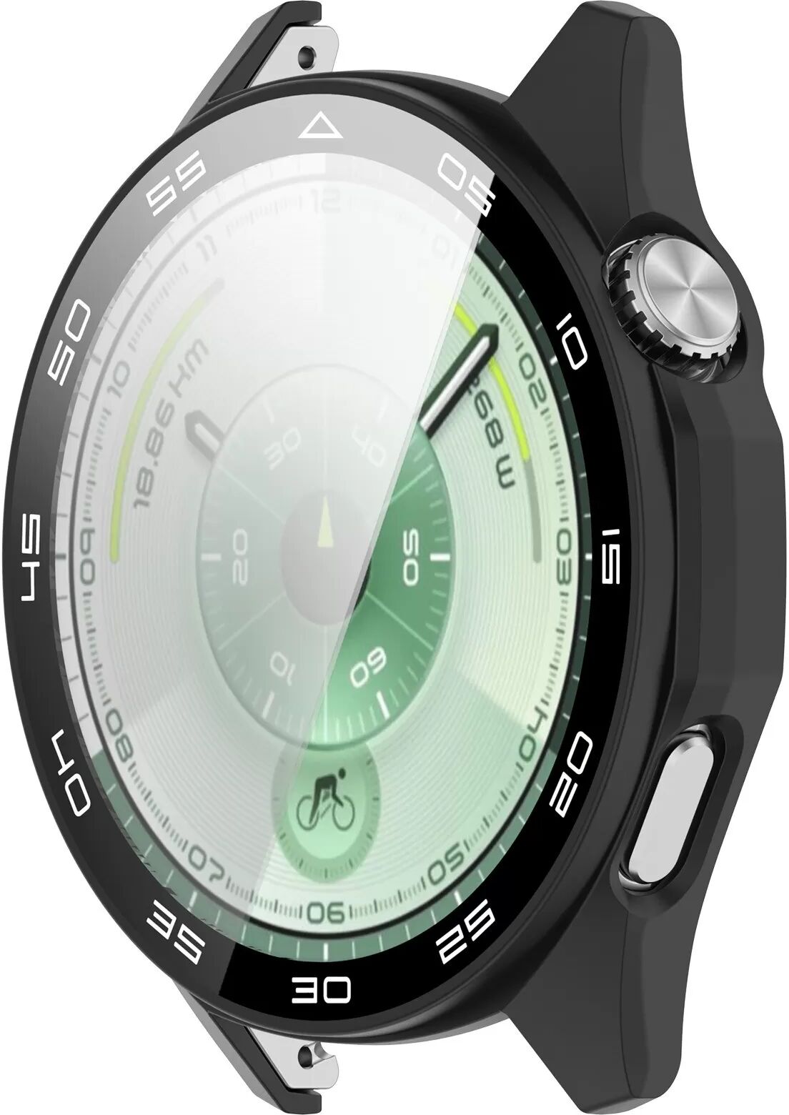 INF Huawei Watch GT6 41mm Schutzhülle mit integriertem Displayschutz aus gehärtetem Glas (Scale Edition)