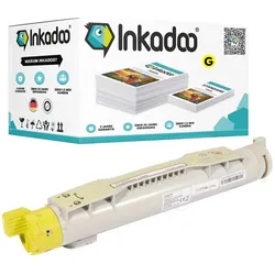 Inkadoo, Toner, Toner kompatibel zu Epson C13S050242 / 0242 Toner, gelb Gelb (Y)