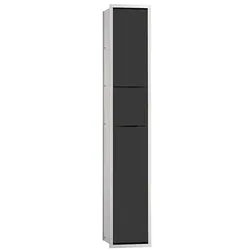 Emco Asis Gäste-WC-Modul 976027570 Papierhalter, Toilettenbürstengarnitur