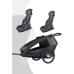 Croozer Yuuna Kid Modul Premium Sitz Geschwister Bundle