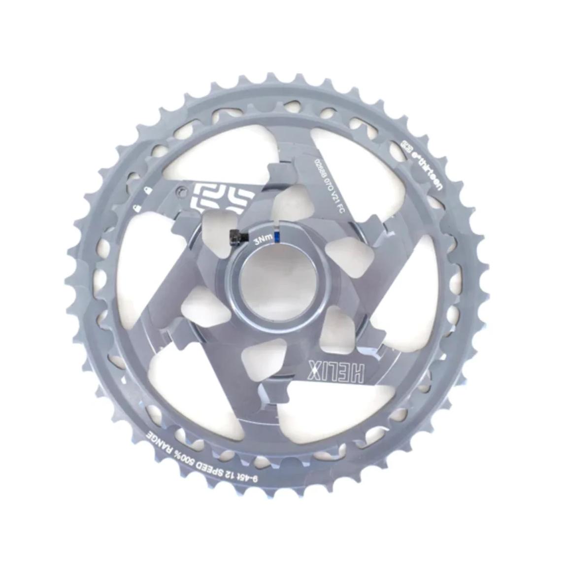 e*13 Helix Race 12-fach Aluminiumritzel, 38-45 Z., grey (45) (34358390)