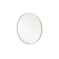 Roomers Spiegel   ¦ gold ¦ Metall ¦ Maße (cm): T: 2.2  Ø: 70.0