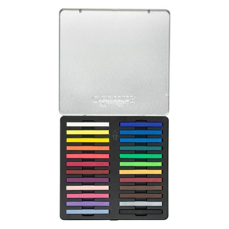 Brevillier's CRETACOLOR Pastellcarré Pastellkreide Mehrfarbig 480 24