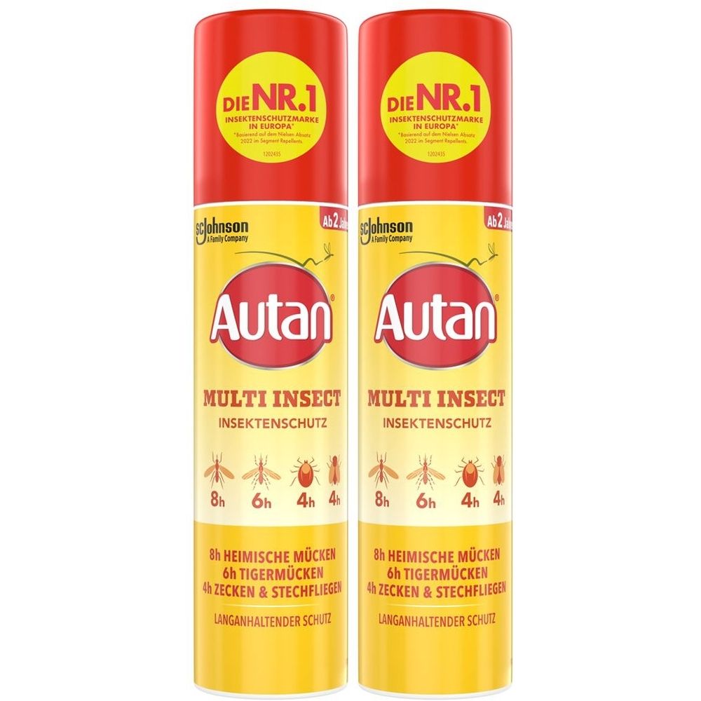 Autan Multi Insect Spray 2x 2x100 ml