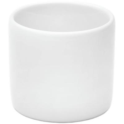 Eierbecher VAN WELL "Gourmet", weiß, B:4,7cm H:4,5cm Ø:4,7cm, Porzellan, Eierbecher, spülmaschinenfest und mikrowellengeeignet, Porzellan