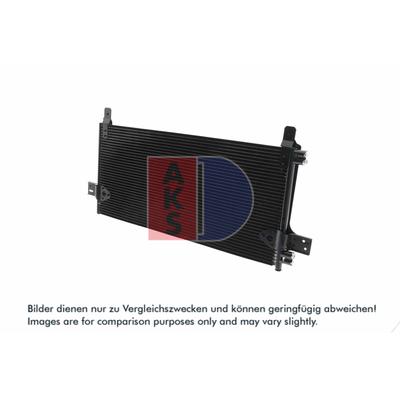 AKS DASIS Kondensator, Klimaanlage 262002N für MAN