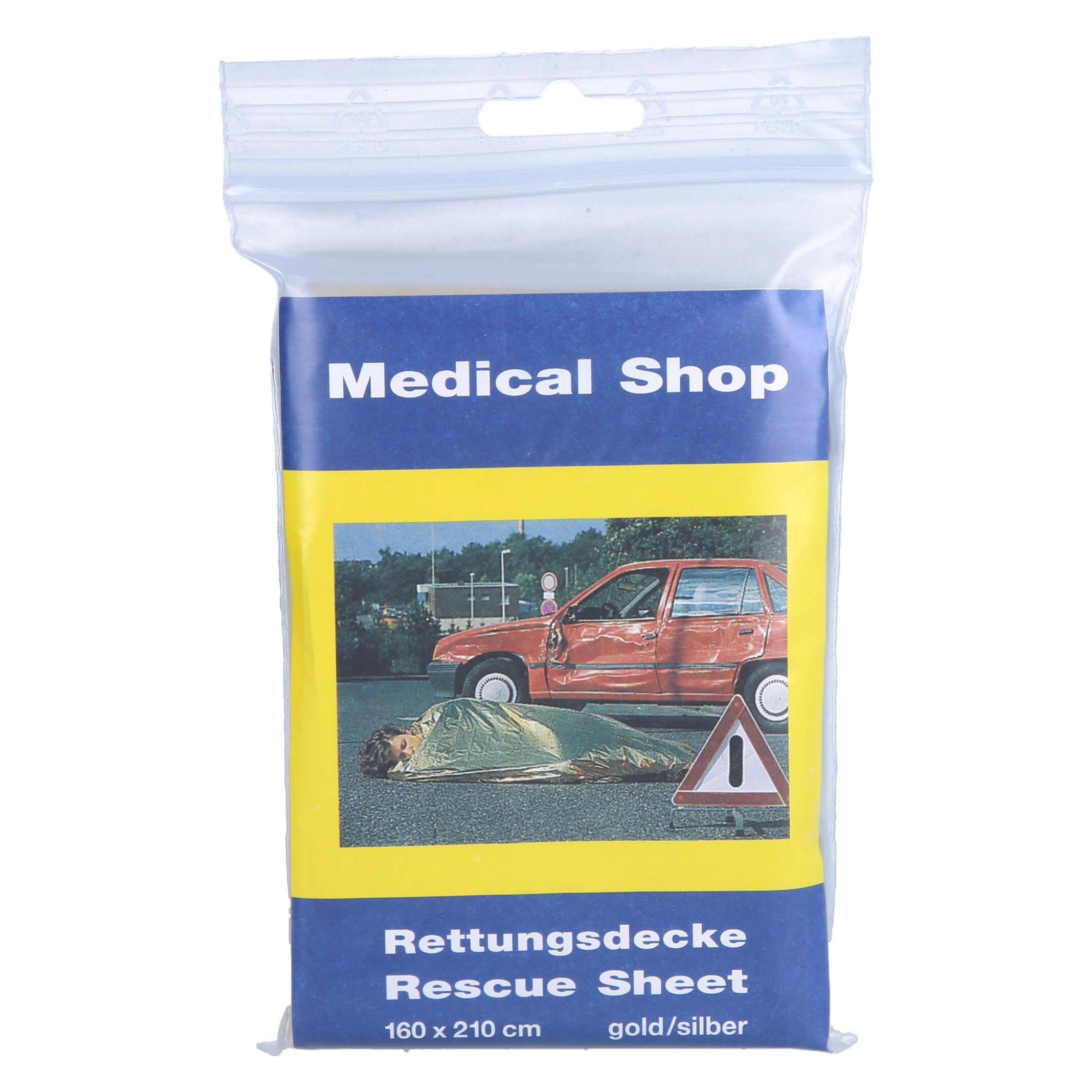 Medical Rettungsdecke (Erste Hilfe Set Zubehör) (108043)