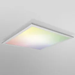 Osram SMART+ Matter Planon Plus Aufbau Panel RGB Multicolor und Warmweiß 450x450mm