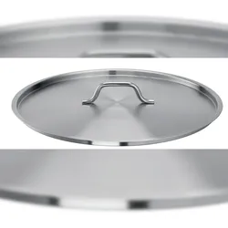 GastroSUS Deckel Chef, Edelstahl, 50 cm