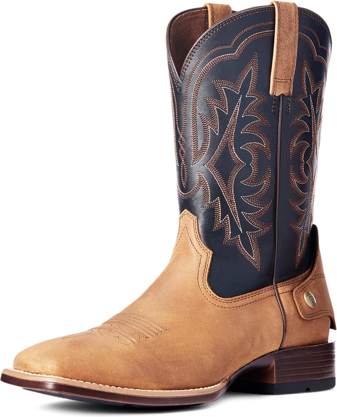 Men's Ryden Ultra EZ Zip Cowboy Boots in Status Brown, Size: 11 D / Medium by Ariat