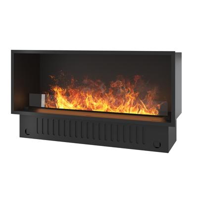 SOLOLED Invapo Inside 1200 Einbau-Wasserdampfkamin - Mehrfarbige Flamme, 3D-Effekt und App-Steuerung, 2,4-l-Tank - 123 cm