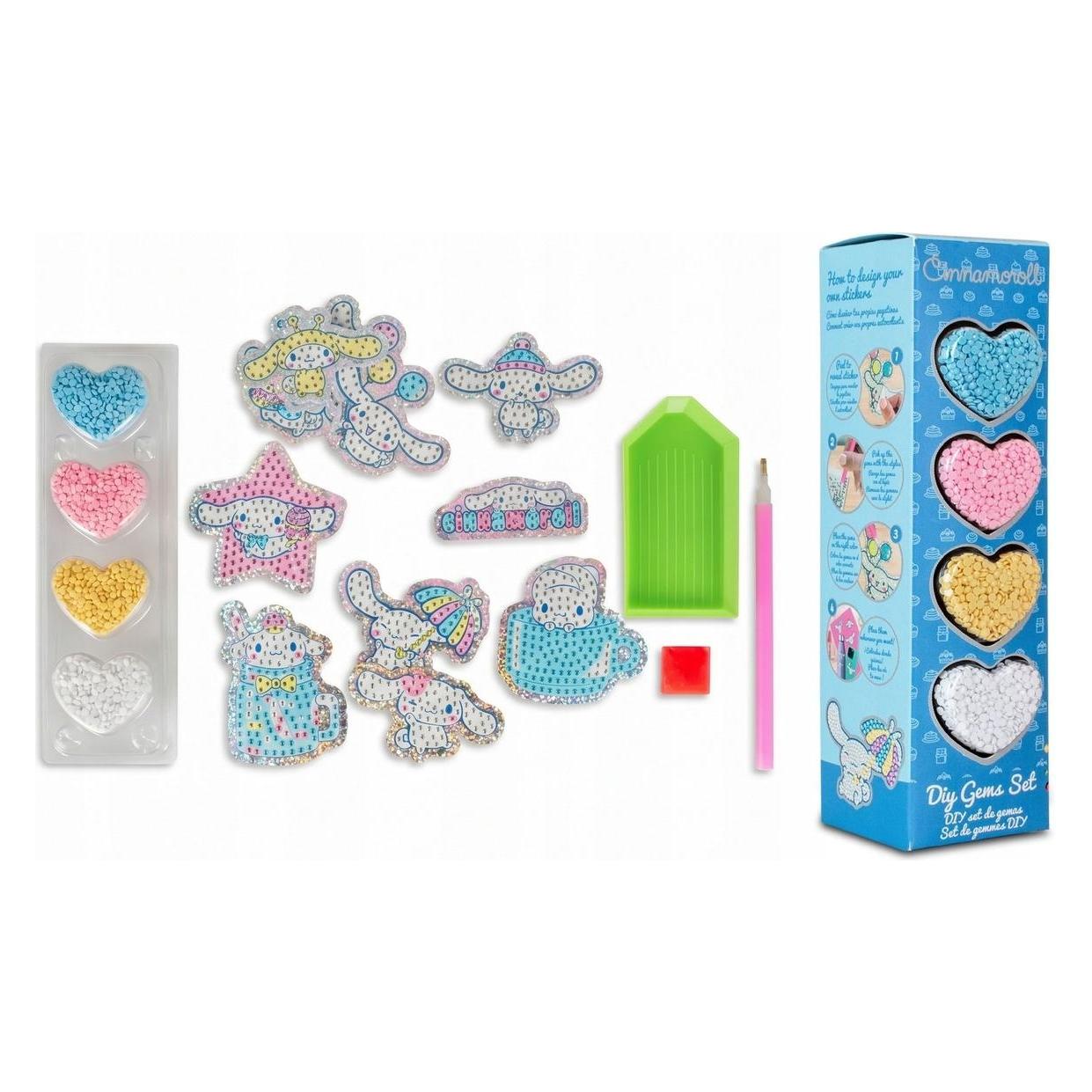 Kids Cinnamoroll Zestaw Mozaika Z Diamentami 12 Naklejek 400 Szt Diy Dla Dzieci / Cin0018 (400 Sticker) (70615305)