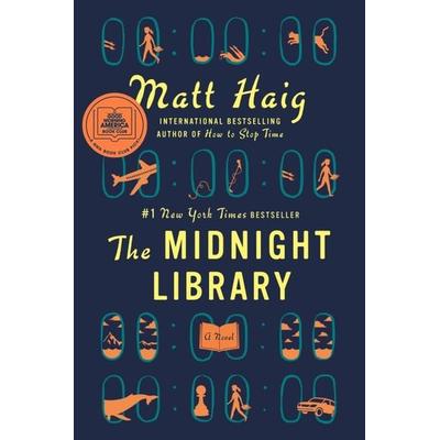 The Midnight Library: A GMA Book Club Pick, Gebundene Ausgabe von Matt Haig, Random House N.Y., 978-0-525-55947-4