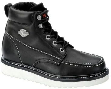 Harley-Davidson Beau - Mens 7.5 Black Boot Medium