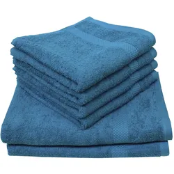 Dyckhoff, Handtücher, Frottier-Set Planet blau (50 x 100 cm, 70 x 140 cm)