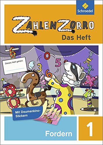 Katrin Klöckner - Zahlenzorro - Das Heft: Forderheft 1 - Preis vom 10.10.2026 11:48:34 h
