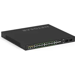 Netgear M4250-26G4F-PoE++ (30 Ports), Netzwerk Switch, Schwarz