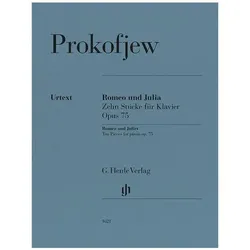 Sergej Prokofjew - Romeo und Julia, Zehn Stücke für Klavier op. 75, Fachbücher von Sergej Prokofjew