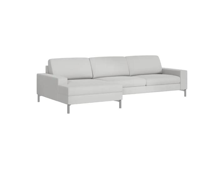 Ecksofa Quattro, Johann Jakob, kat. , king natur, Textil