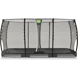 Exit Allure Classic Bodentrampolin 244x427cm - schwarz