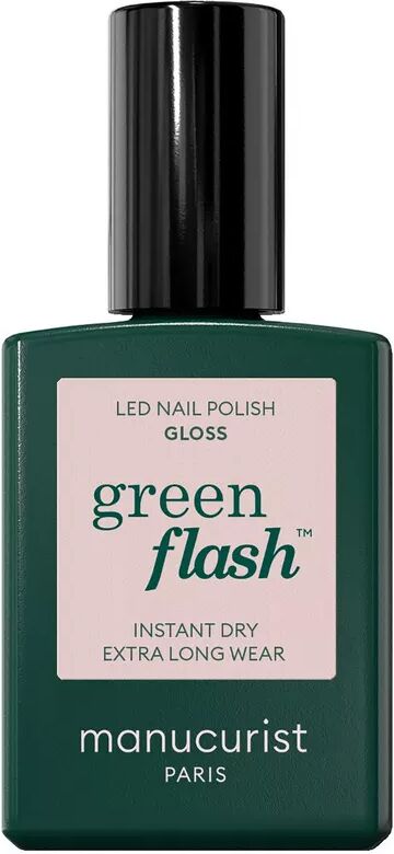 Manucurist - Nagellack Green Flash Gloss (Rose glossy), 15 ml