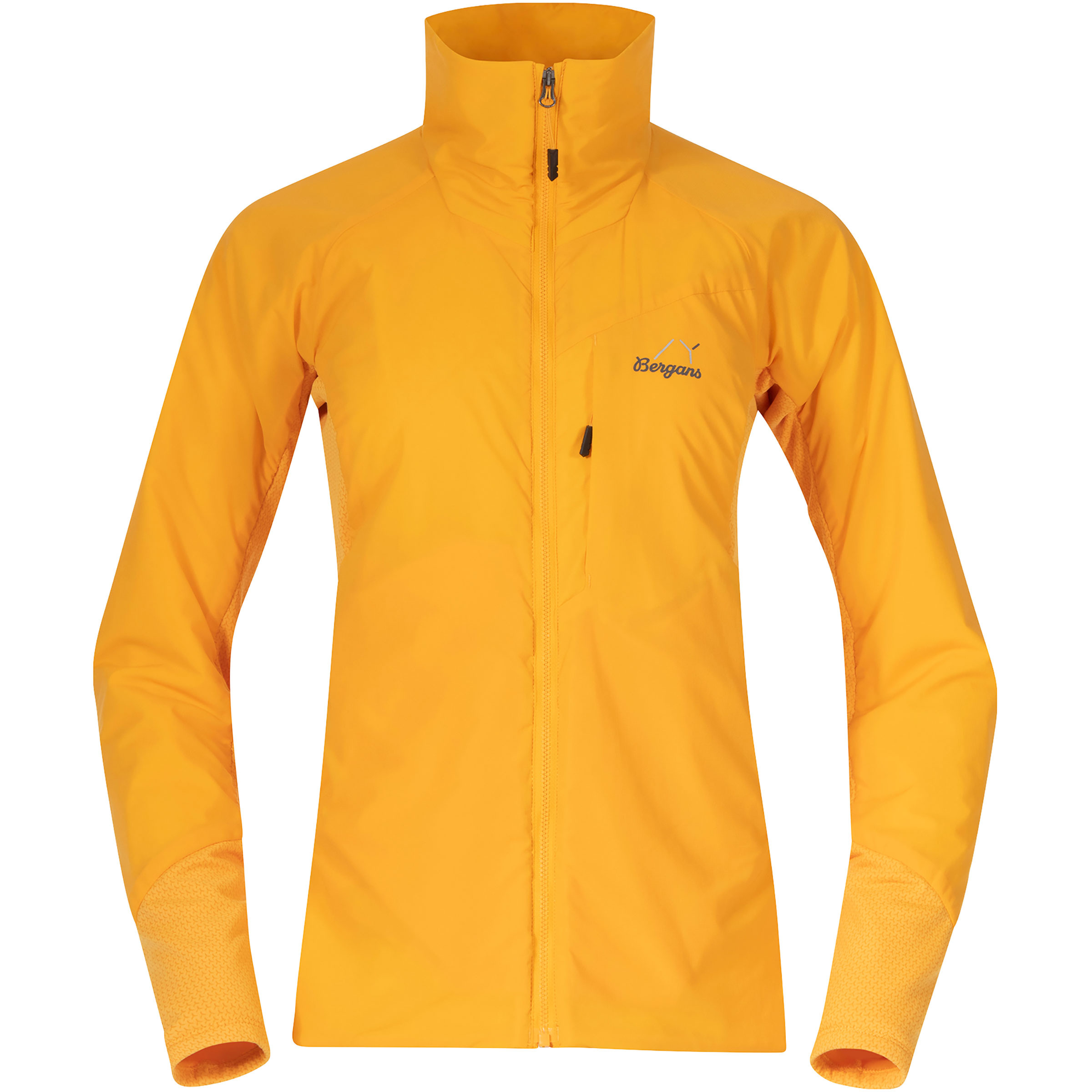 Bergans Y MountainLine Light Insulated Air Damen Isolationsjacke gelb Größe XS Alpinklettern | Bergsteigen Elastisch Merinowolle