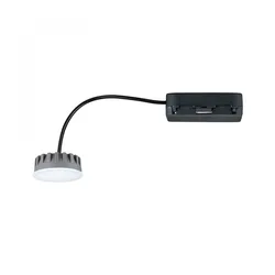 PAULMANN LED Modul Einbauleuchte Nova Plus Coin 50mm Coin 6W 530lm 230V dimmbar 4000K Satin