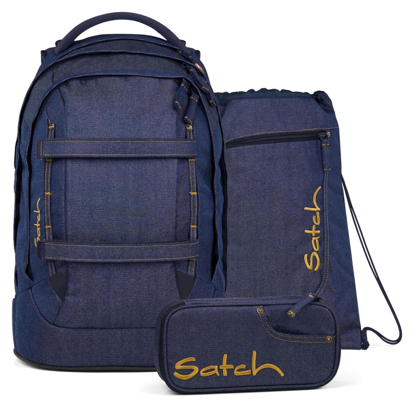 Schulrucksack Denim Edition mit Organizer