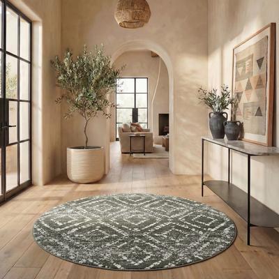 SAFAVIEH Adirondack Minerva Diamond Moroccan Distressed Rug