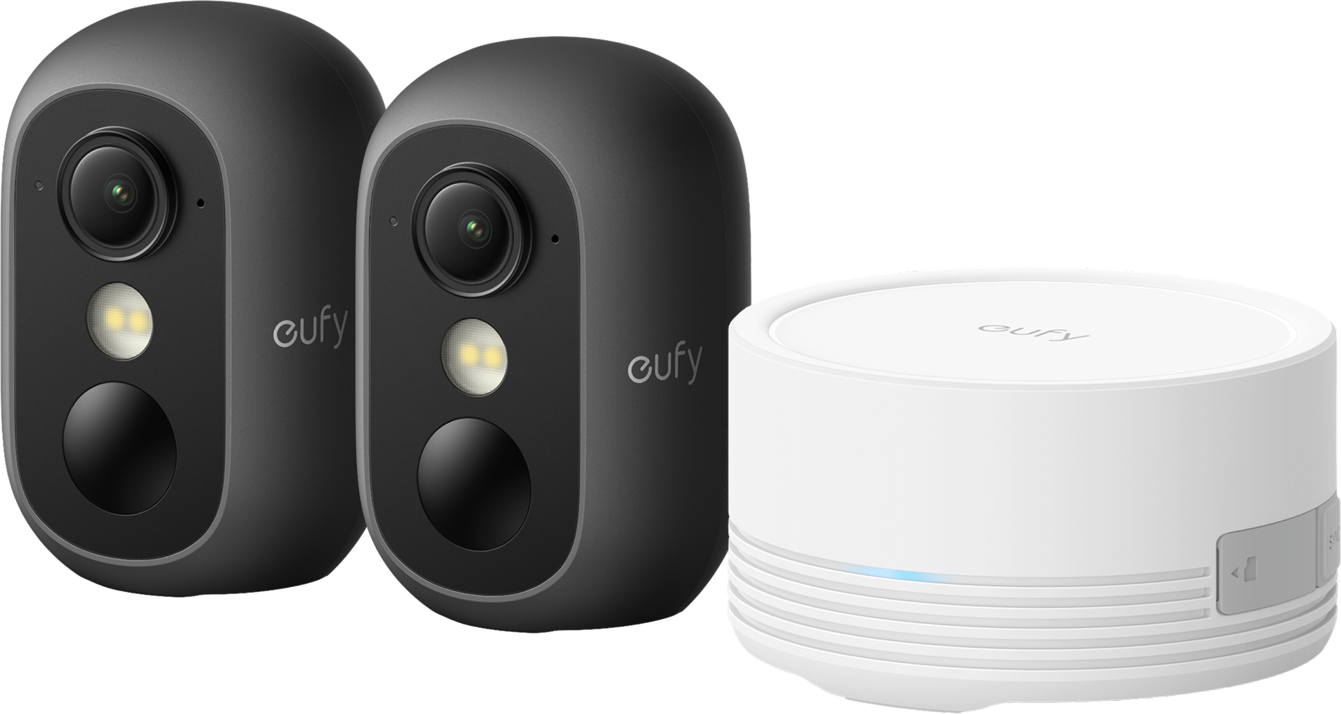 eufyCam C35 2-Cam Kit with HBmini (Black)