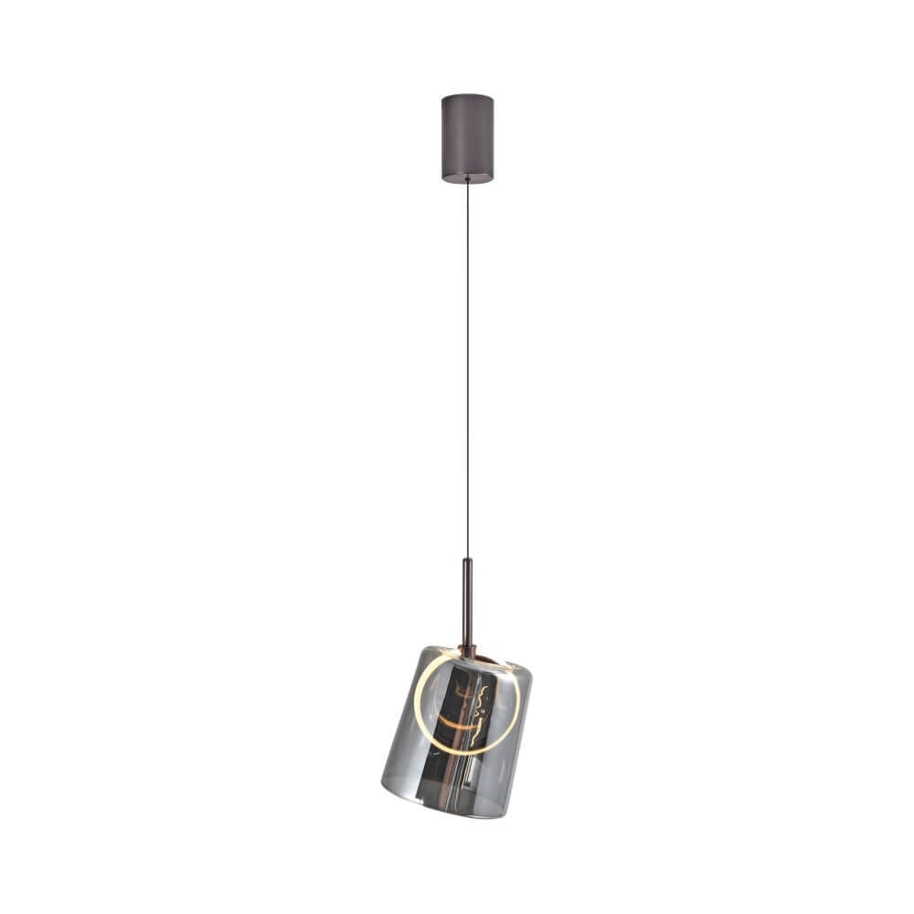 Paul Neuhaus Zula Hanglamp - Zwart/Grijs